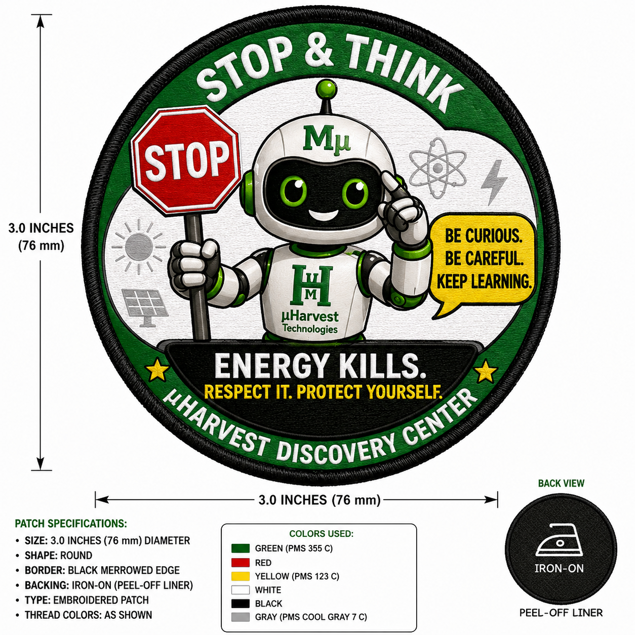 Safety Certified Mission 1 Patch